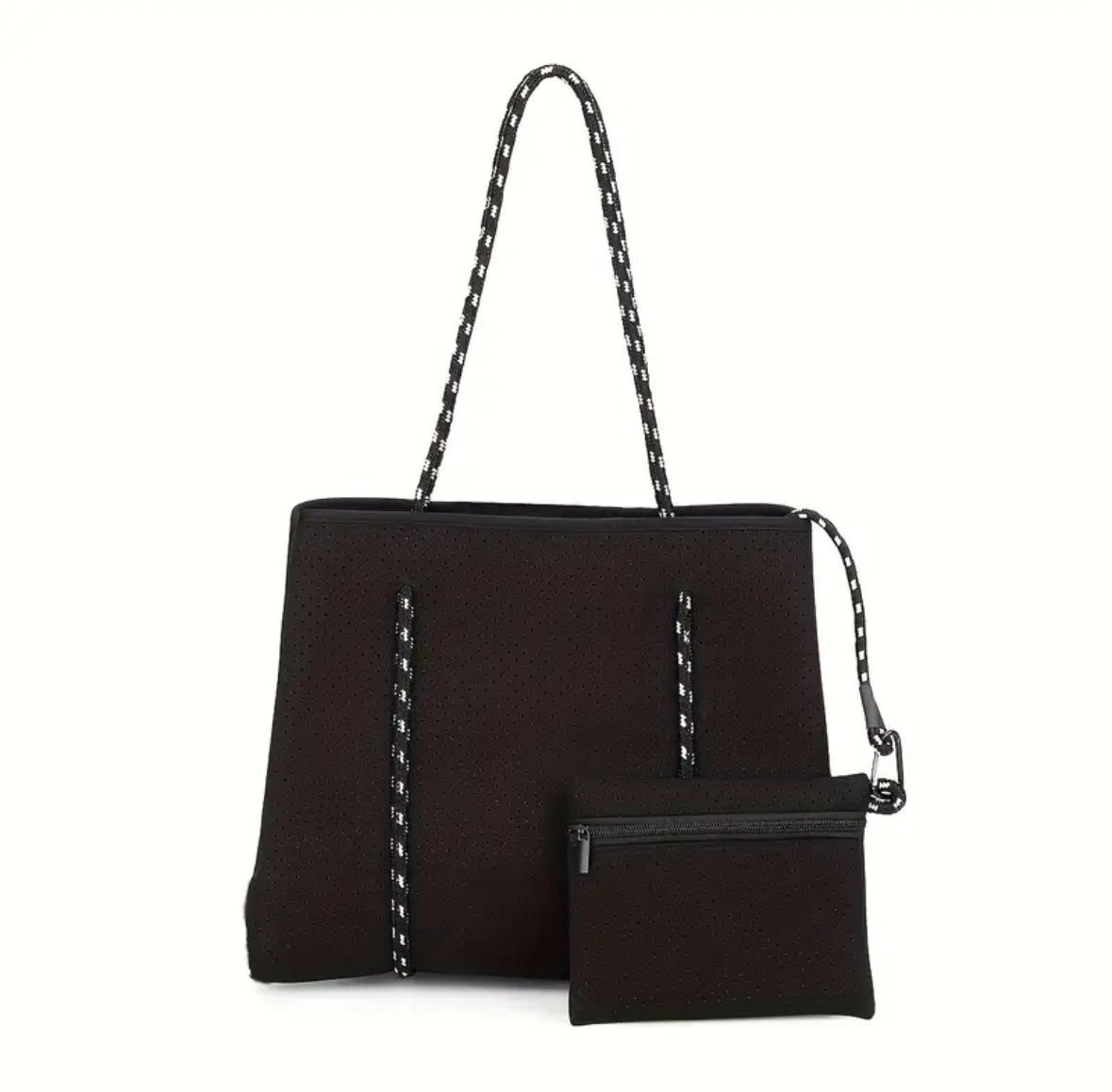 Neoprene Bag Set with and Makeup Bag
