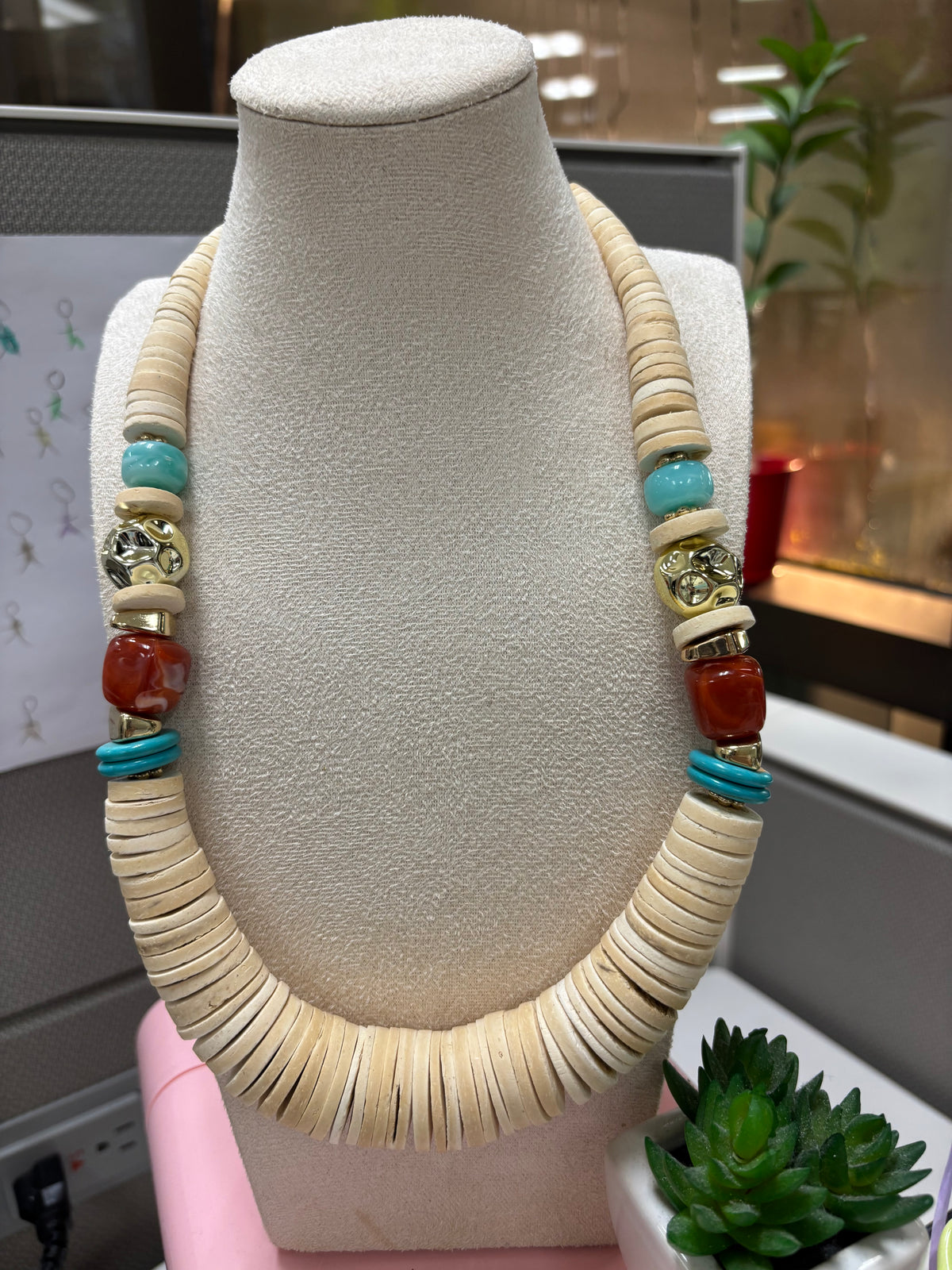 “Arena Caribeña” Necklace