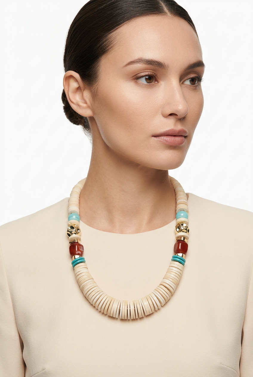 “Arena Caribeña” Necklace