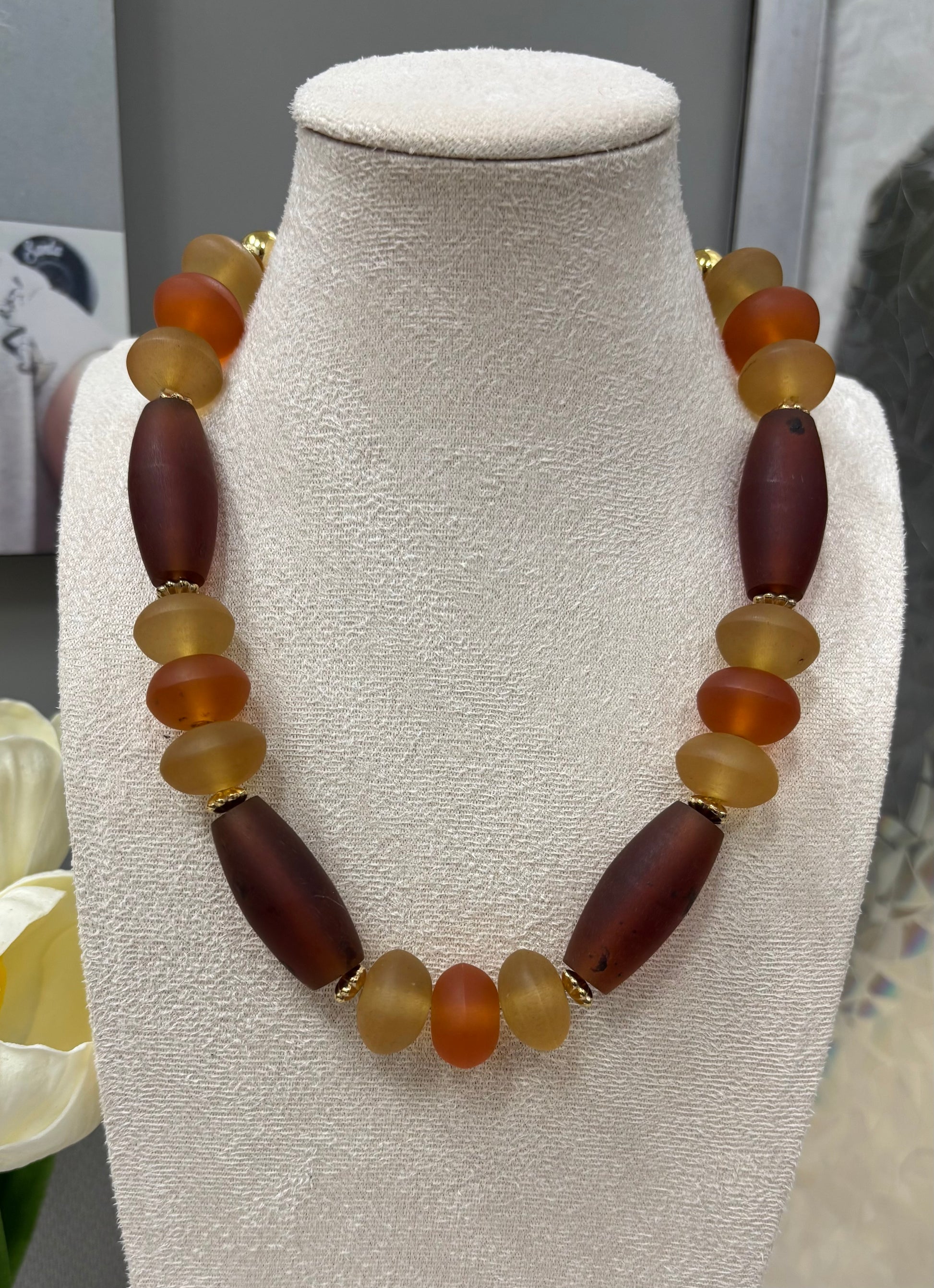 “Arena y Miel” Necklace