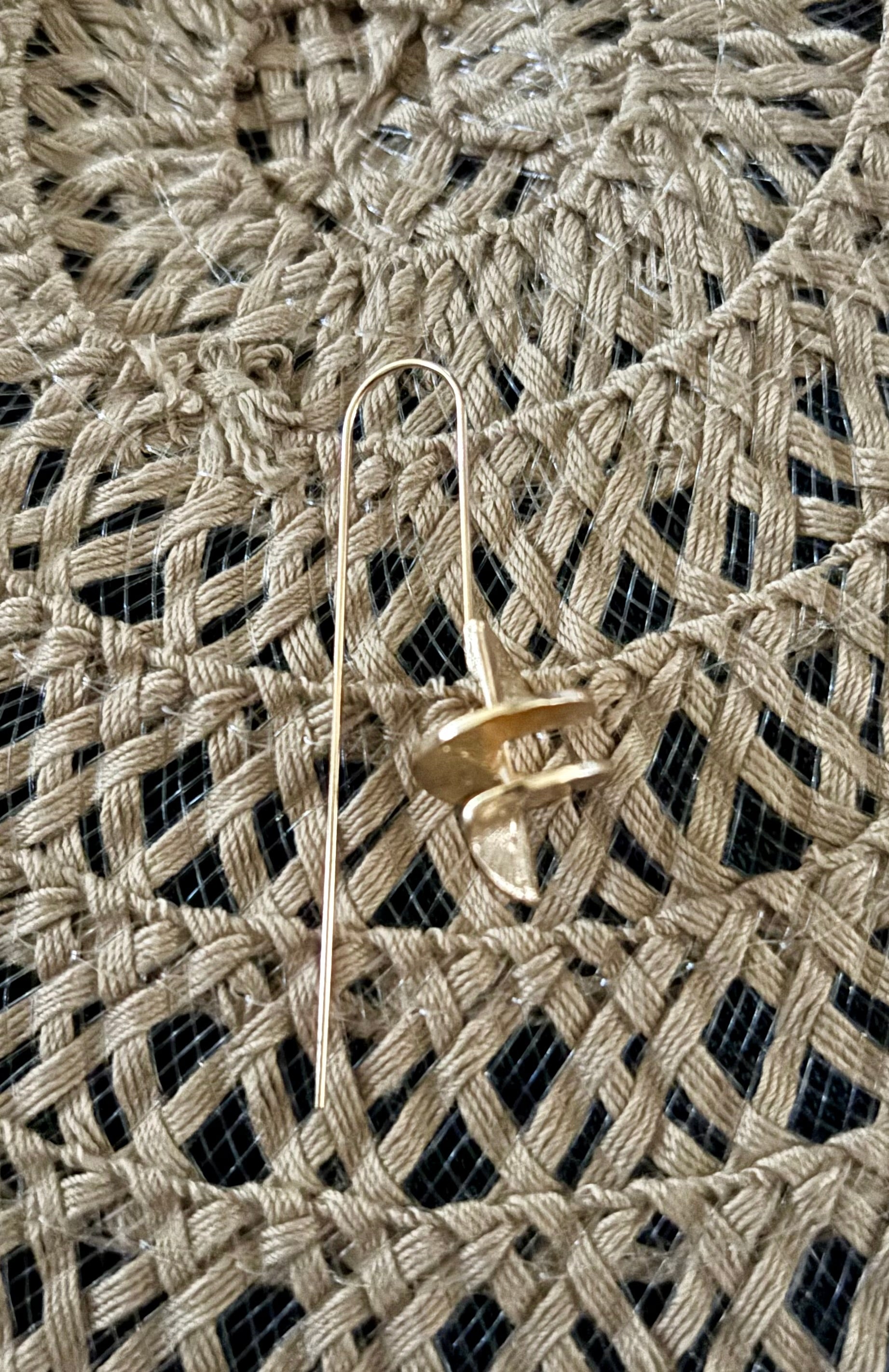 Golden Rotating Earrings