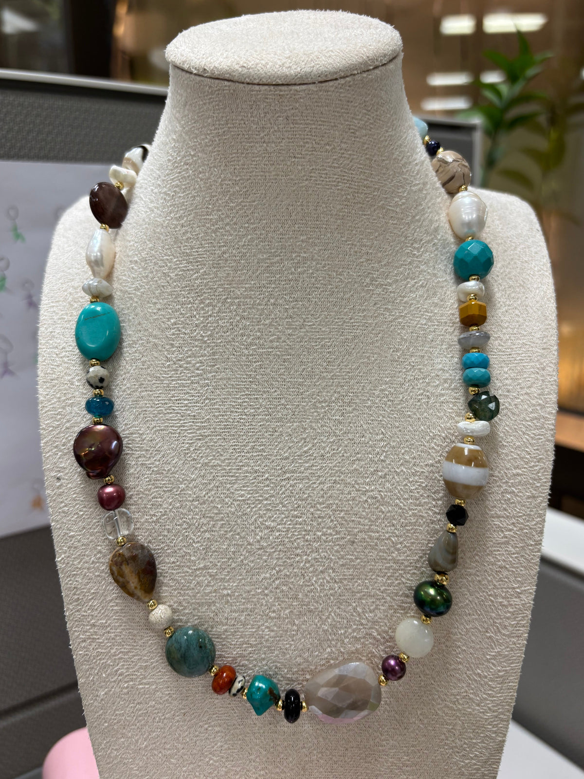 Multi Gemstone Necklace