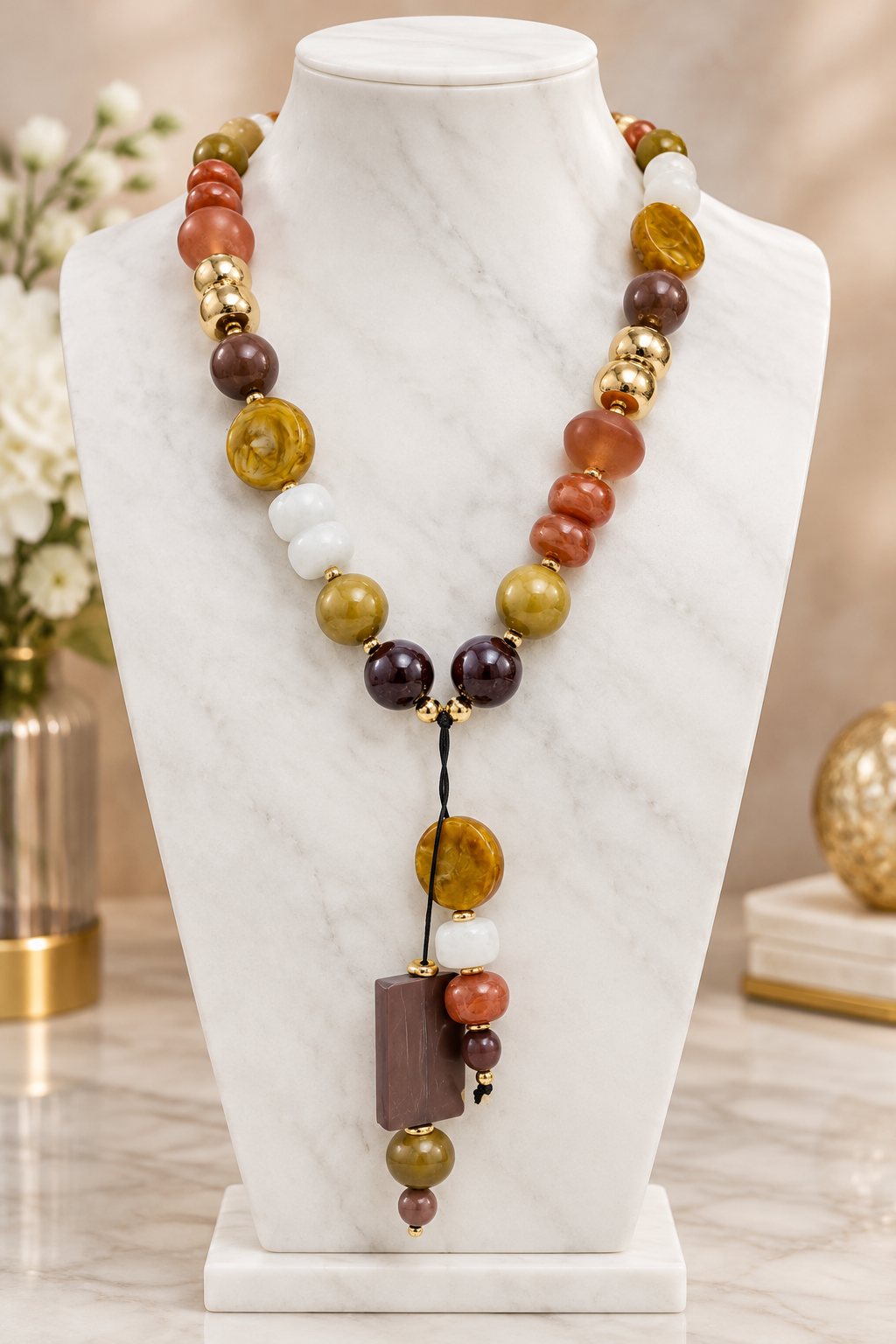 “Tierra Caribeña” necklace and bracelet set