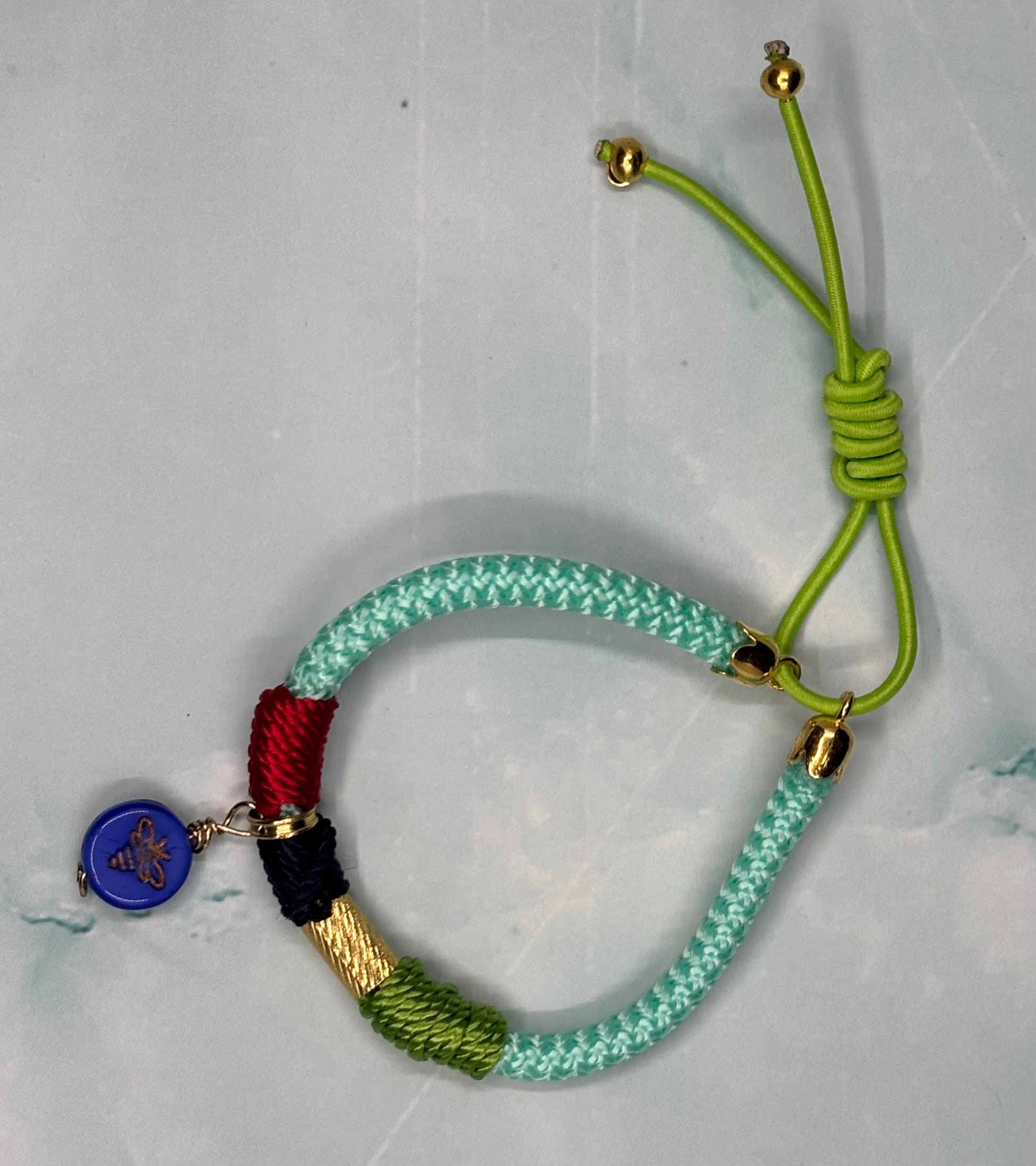 Handmade- Multicolor Thread and Paracord Bracelet