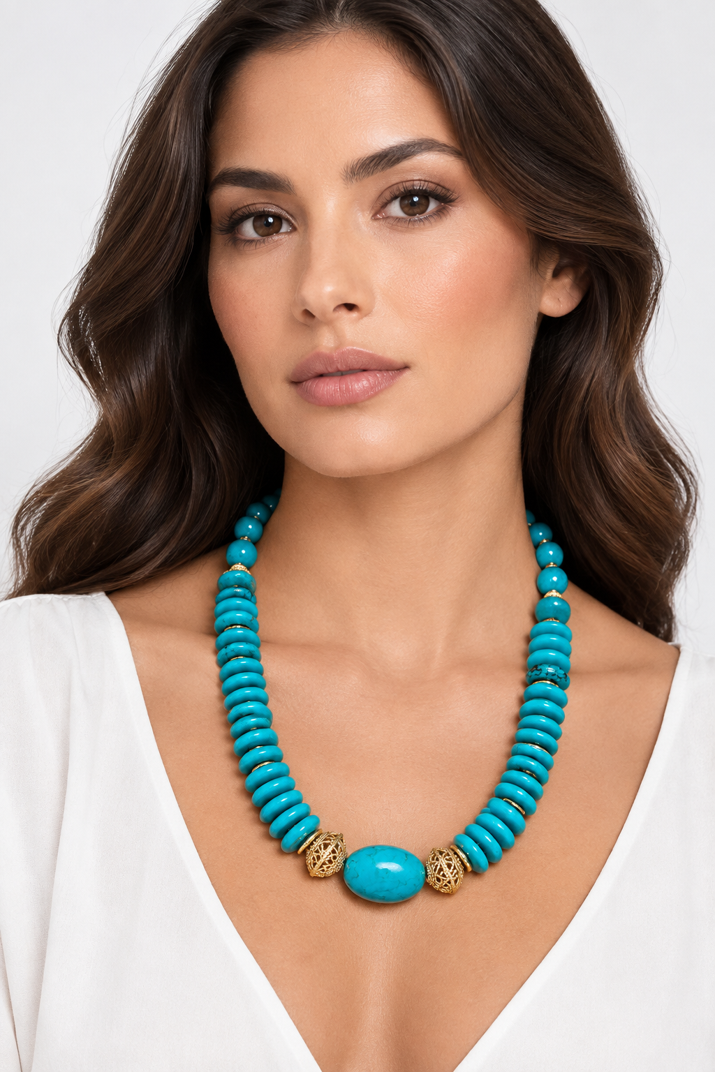 Vintage Turquoise Necklace