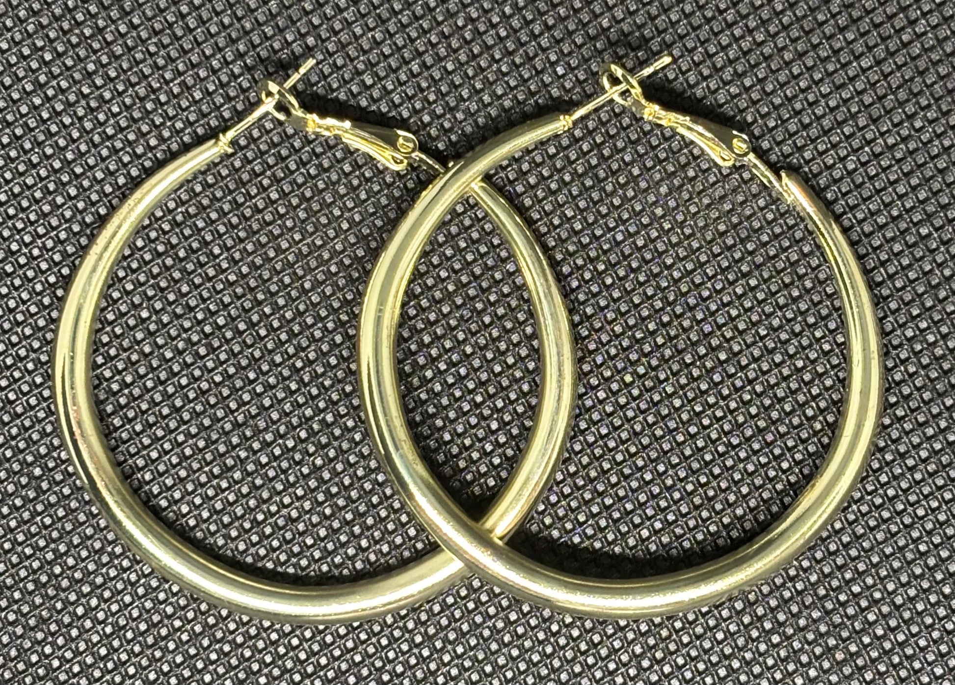 Round Earrings, Large