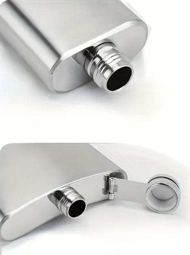 Stainless Steel Flat Wine Jugs