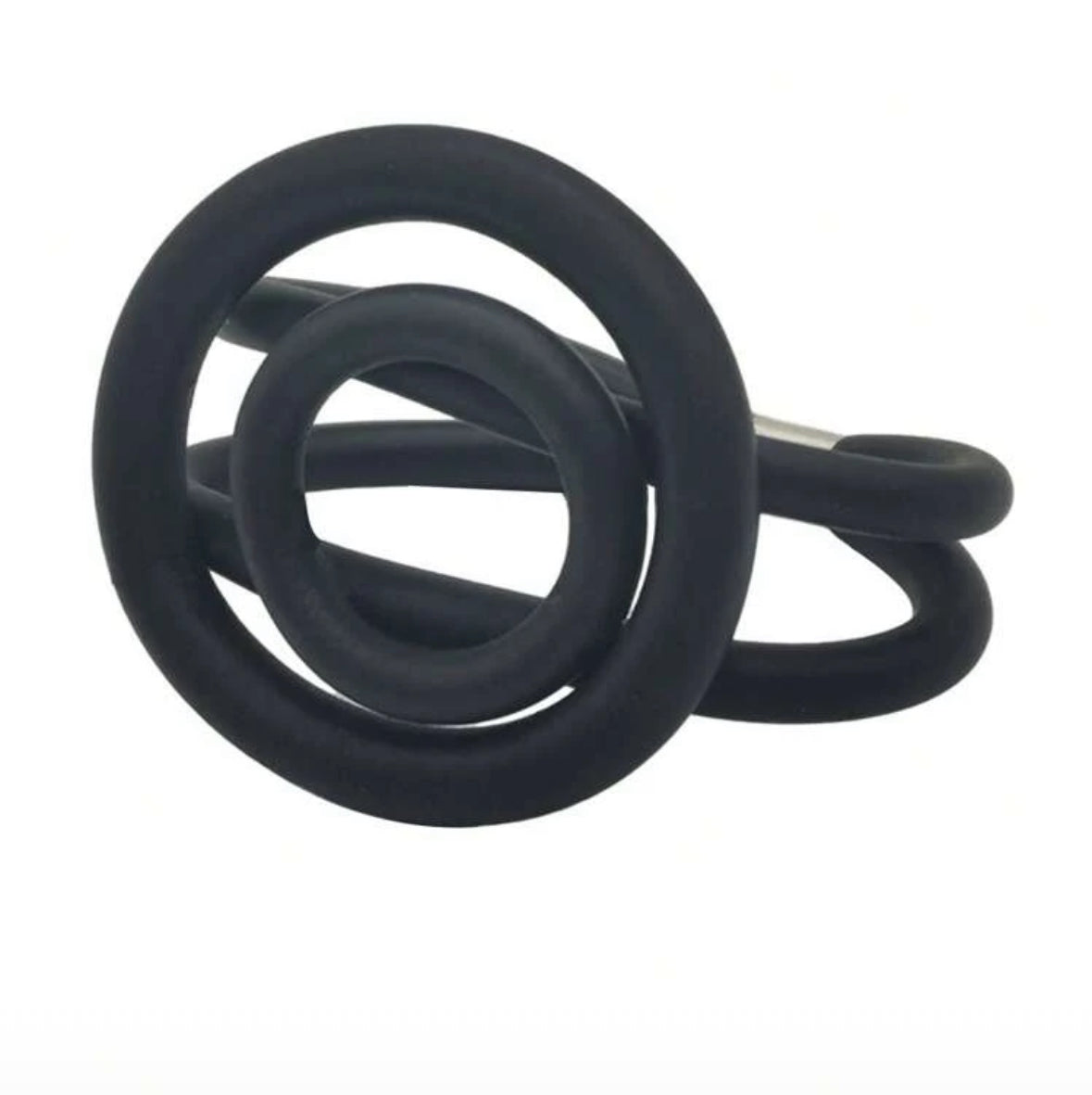 Hollow Circular Rubber Bracelet