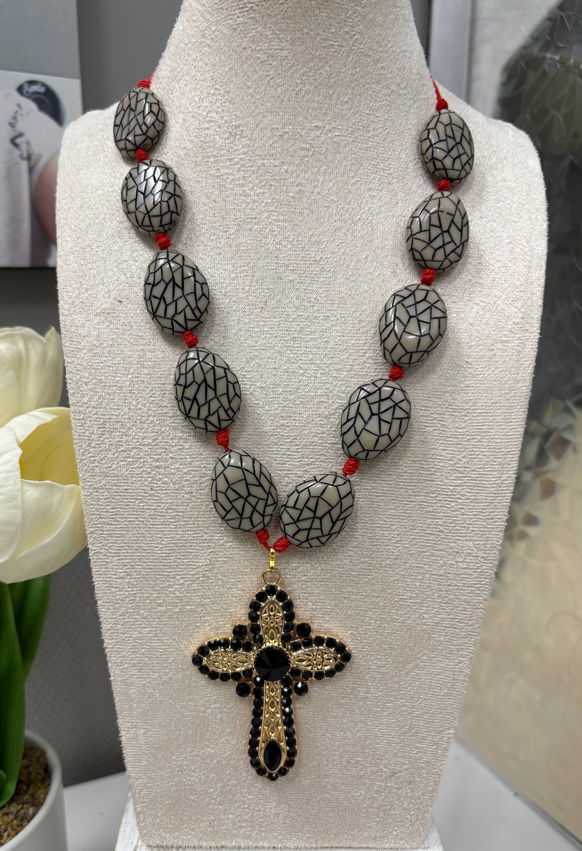 Cross Adjustable Necklace