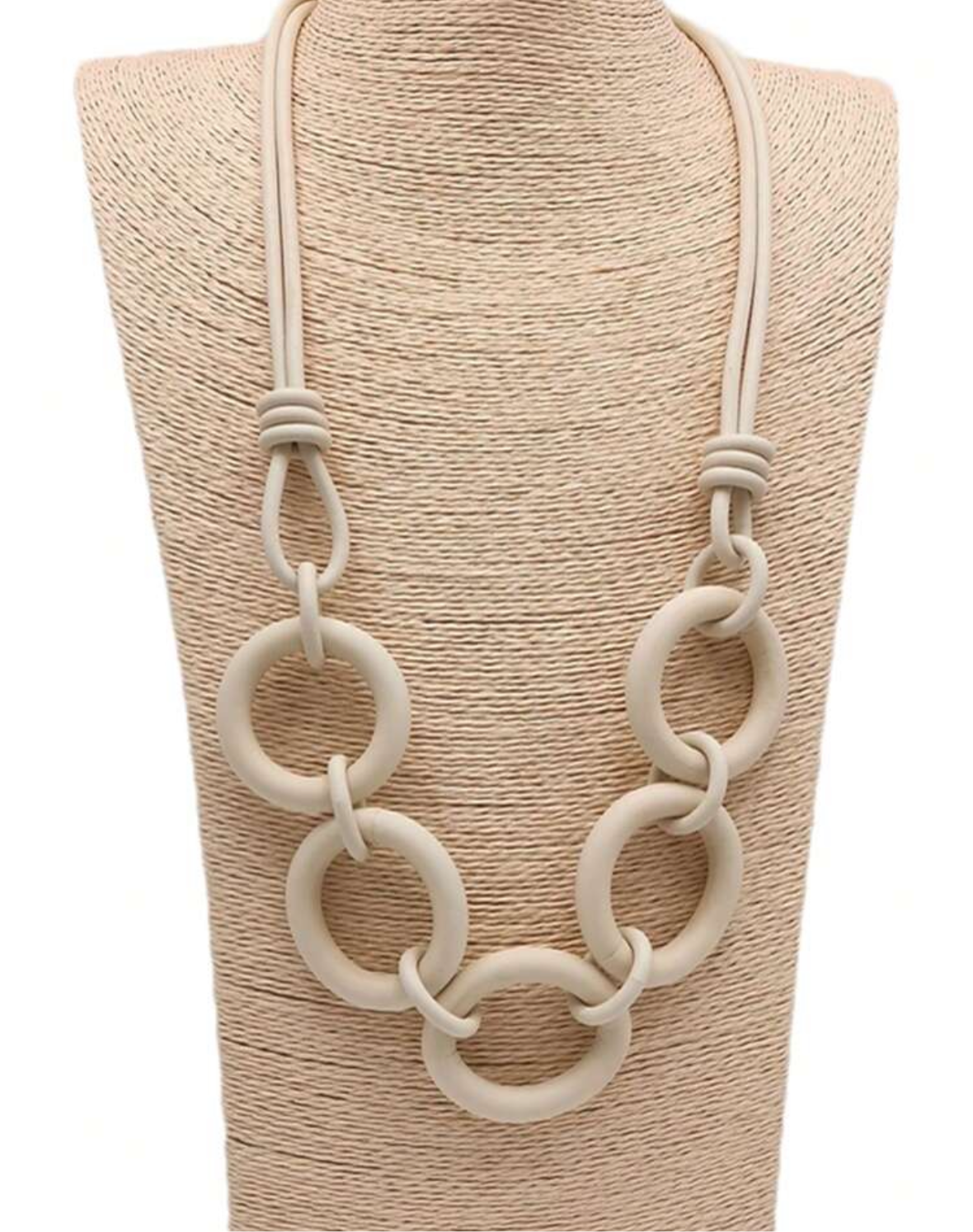 Bohemian Jewel Rubber Necklace