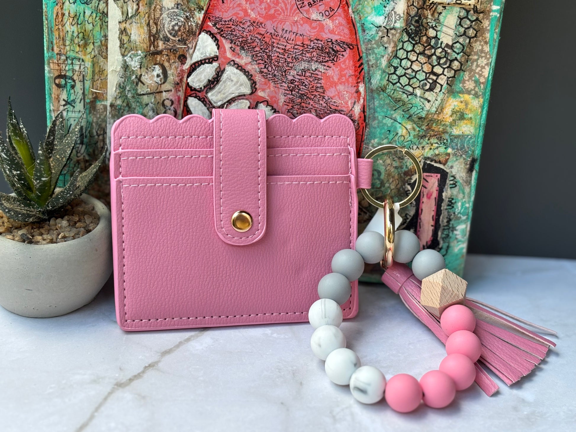 Tassel Wallet Keychain