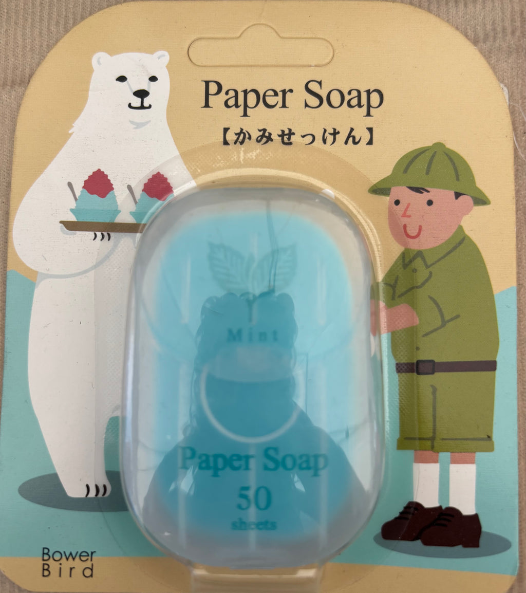 Portable Paper Soap Sheets