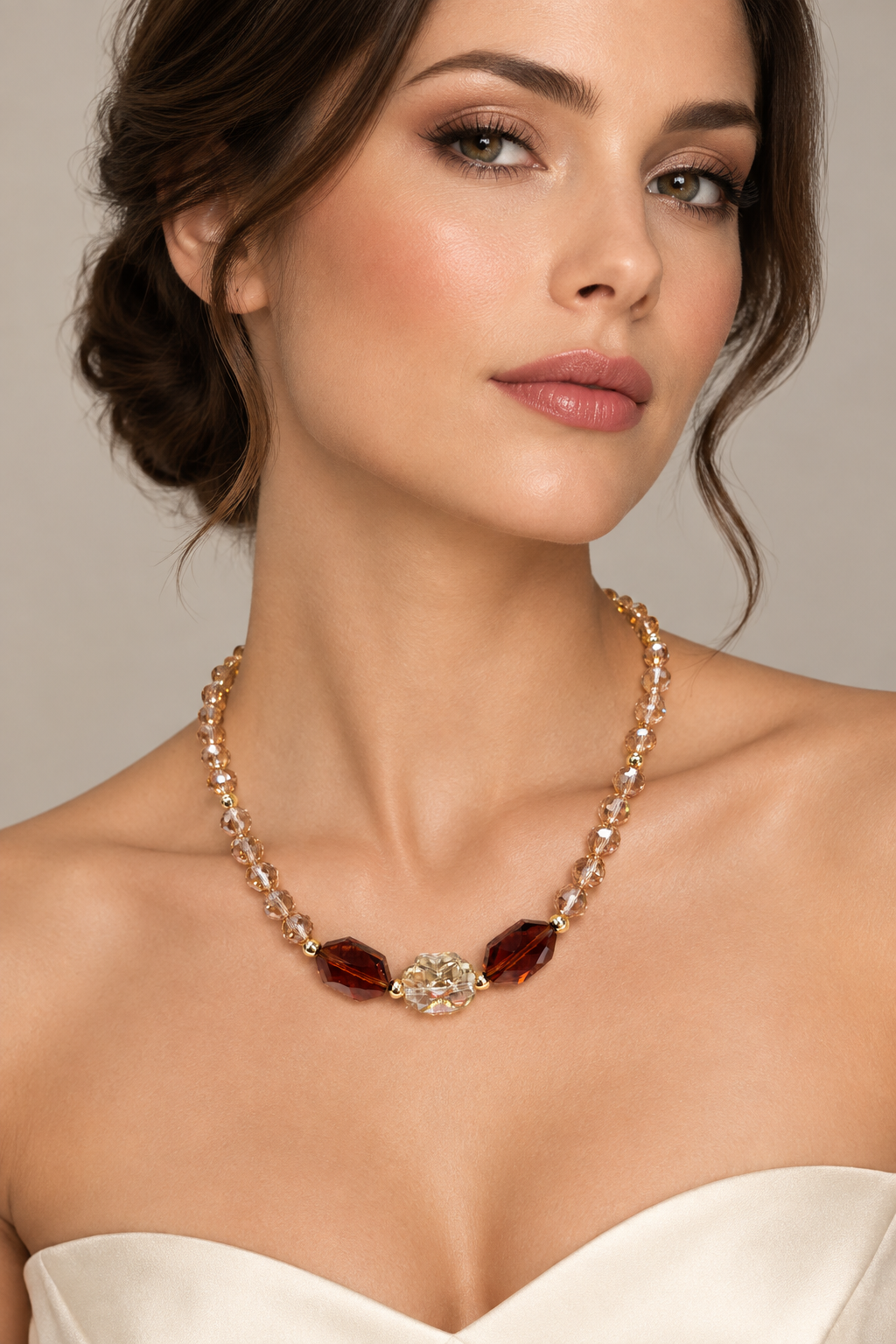 Golden Amber Necklace