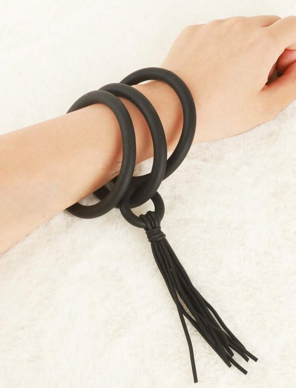 3pcs Minimalist Gothic Tassel Accessories Unique Hiphop Style Bracelets