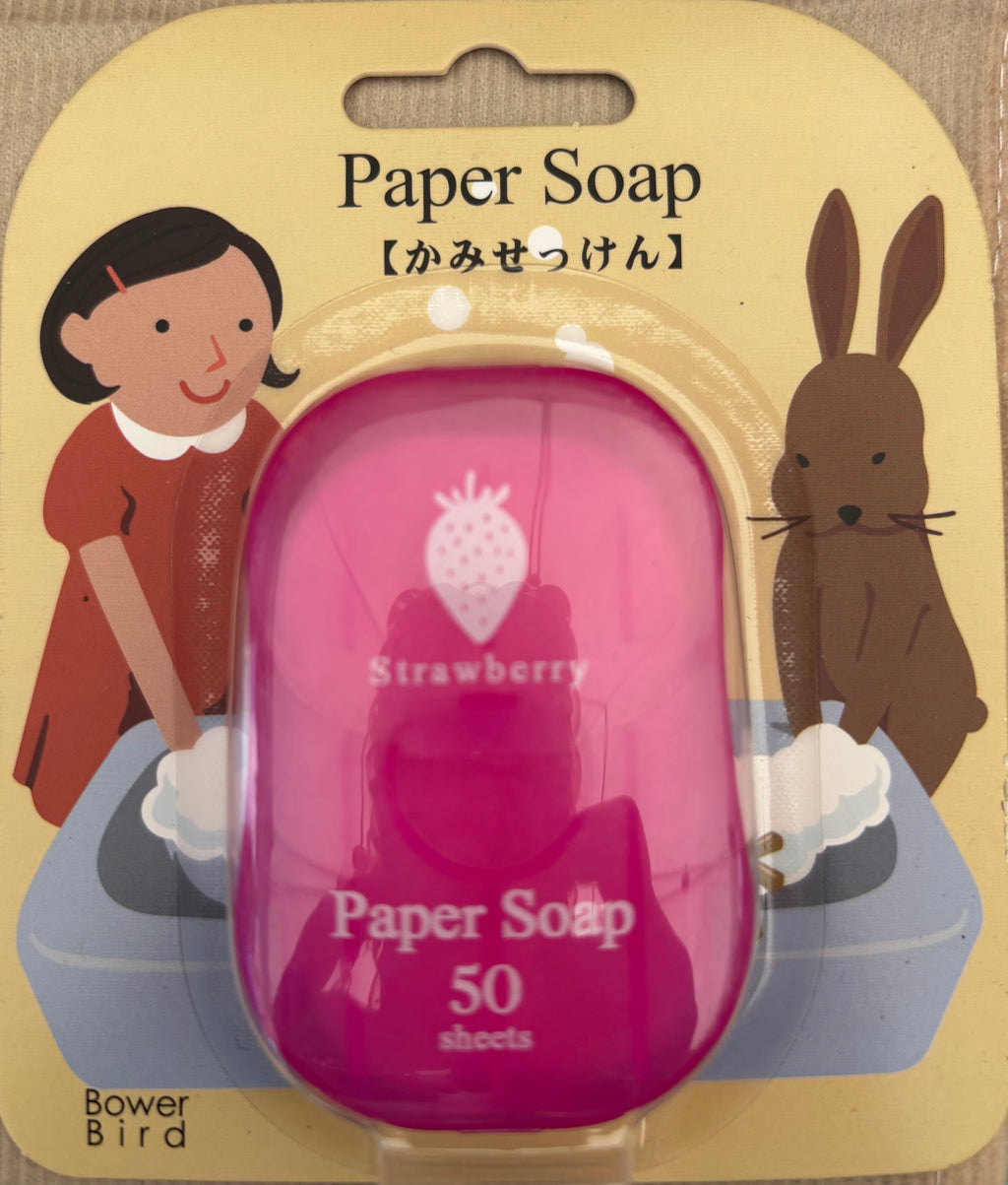 Portable Paper Soap Sheets