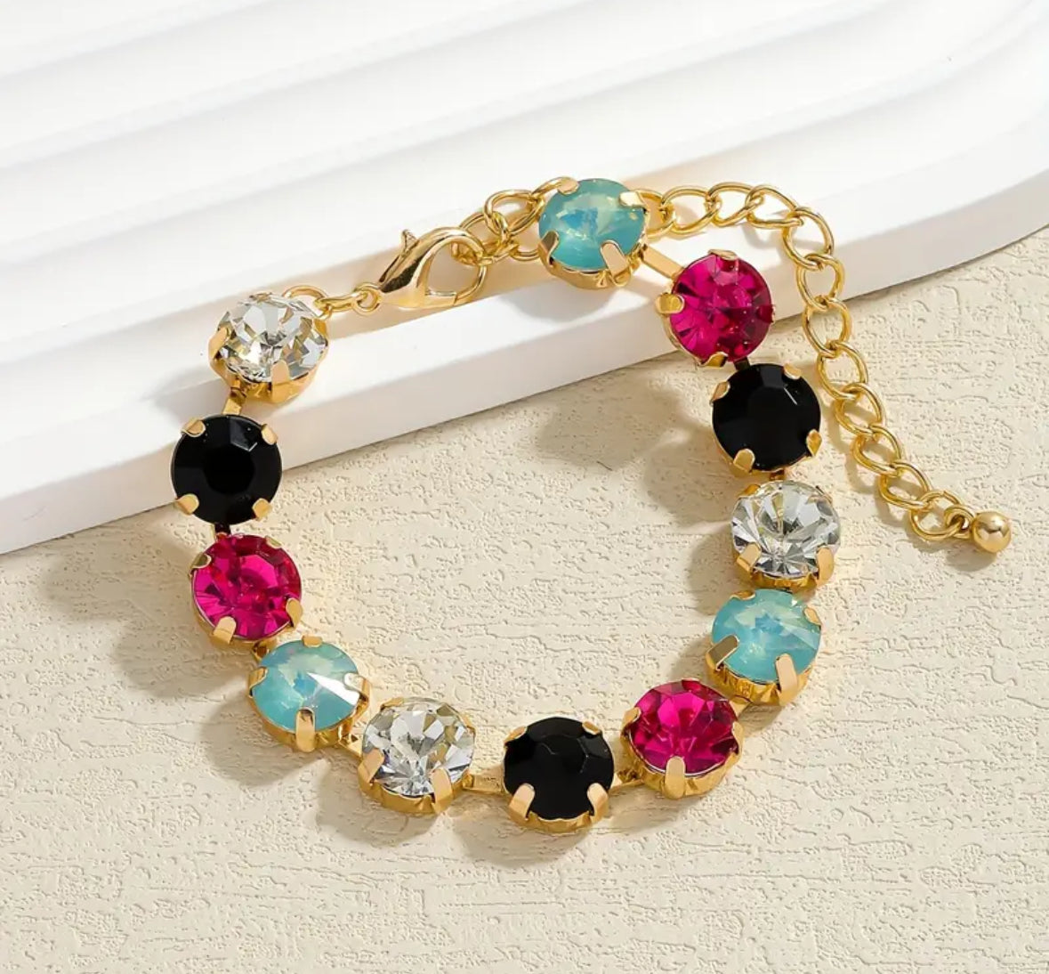 Rhinestone Bracelet with clasp