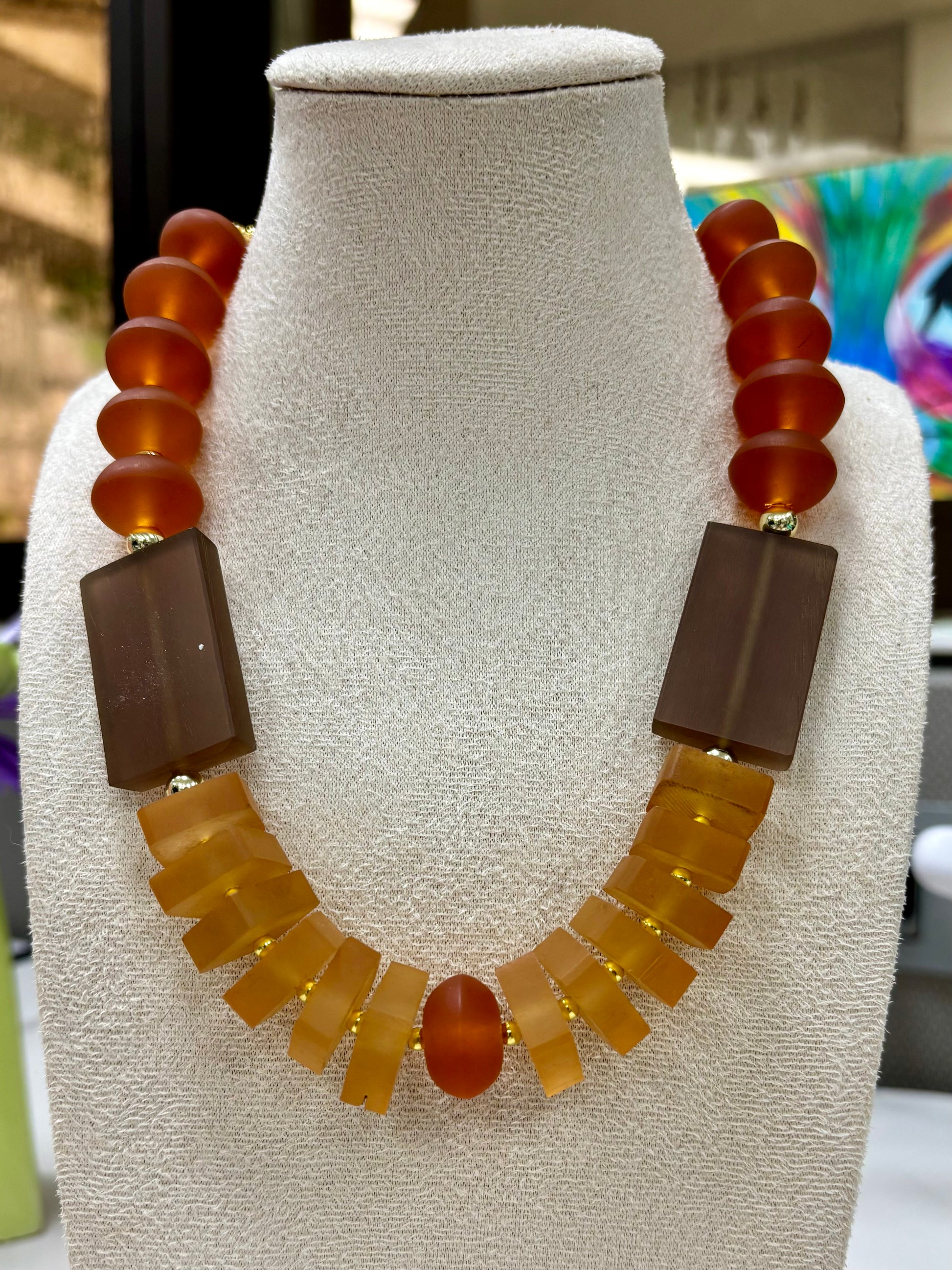 Amber Solstice Necklace