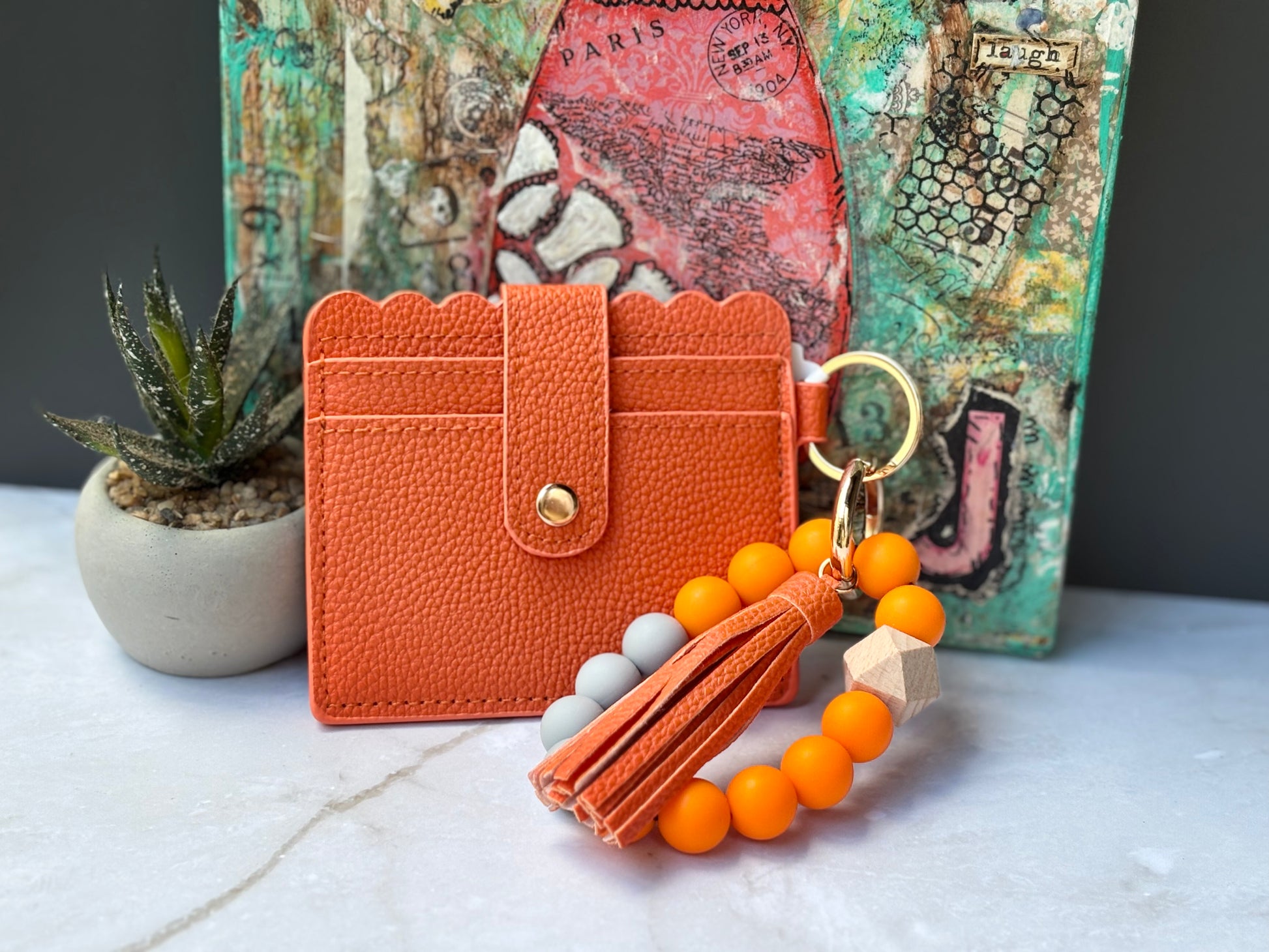 Tassel Wallet Keychain