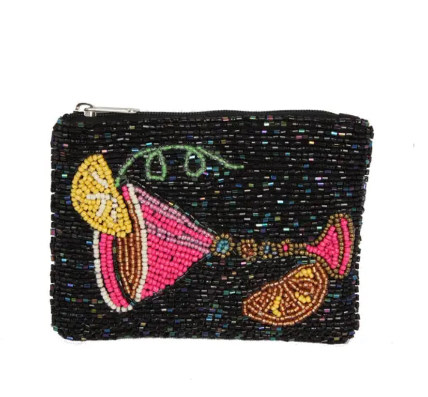 Beaded Coin Bag
