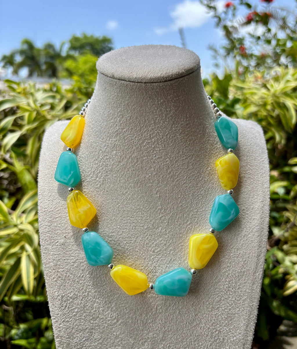 Chunky Pebbles Statement Necklace