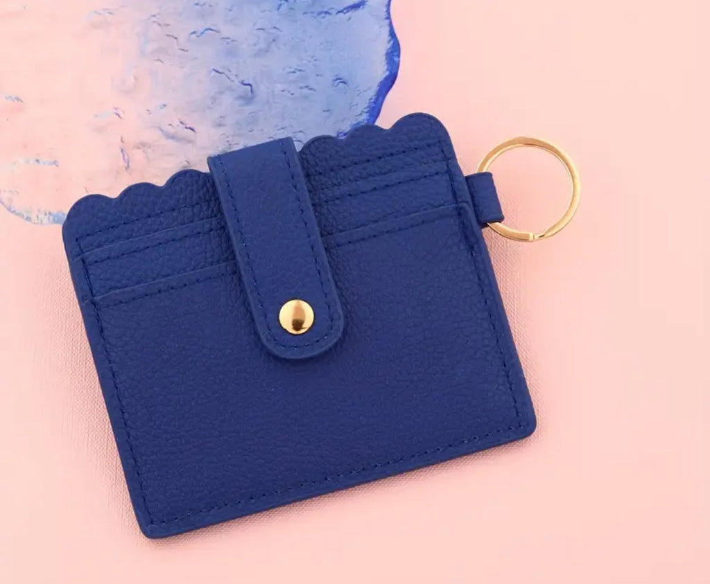 Faux Leather Card Wallet/Holder