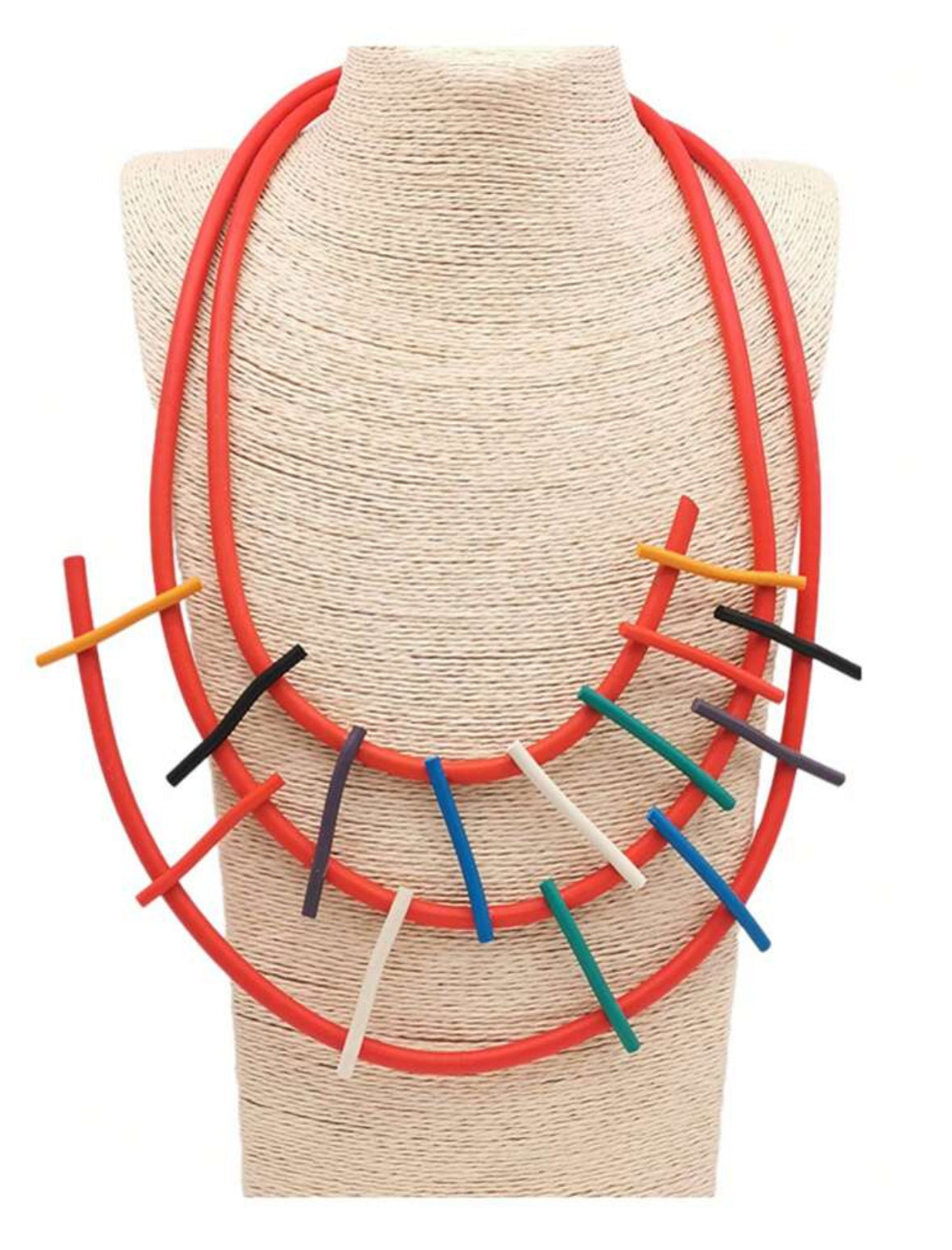 Unique & Exaggerated Multi-Layer Minimalist Line Decor Necklace