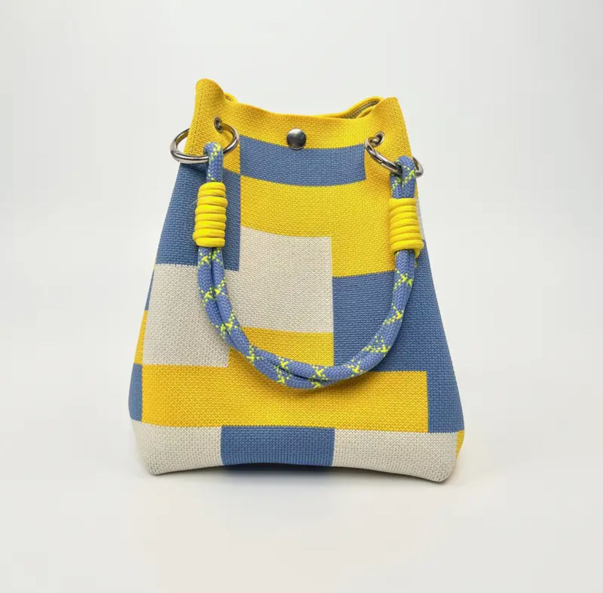 Multicolor Block Design Bag
