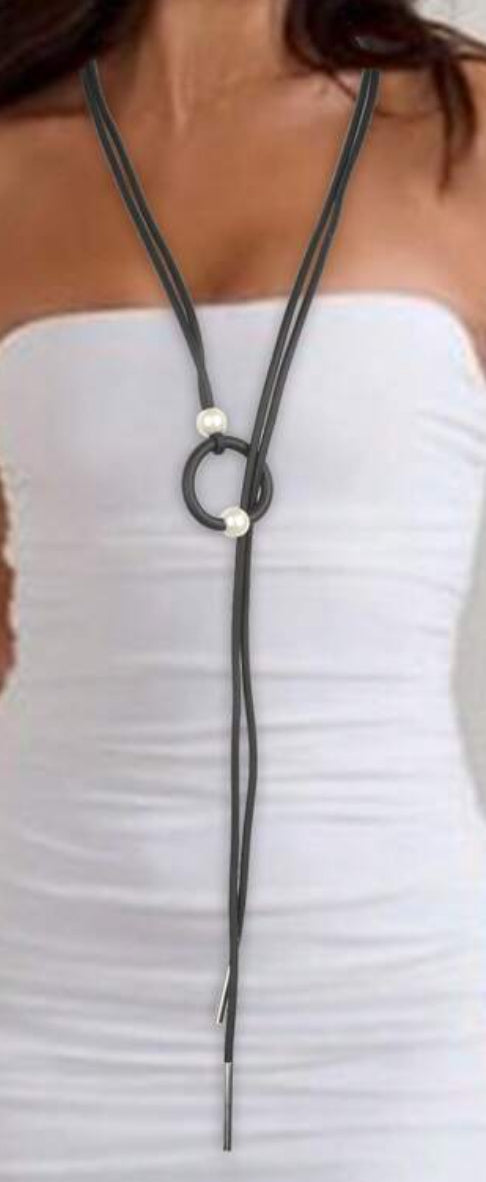 Adjustable Linear Accessory Necklace